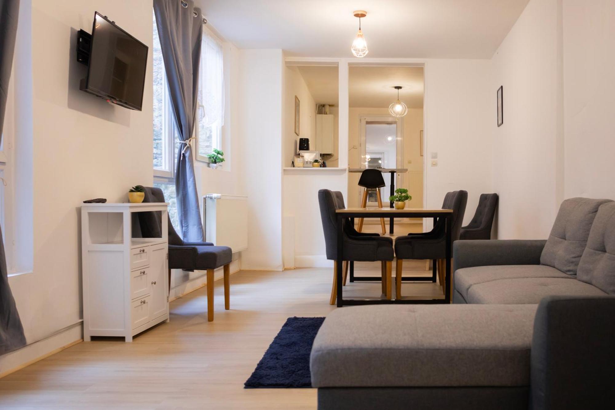 Spa Central Charmant Duplex Cosy 90M2 A 300M Rue Pietonne Et 500 M Du Port Boulogne-sur-Mer Ngoại thất bức ảnh